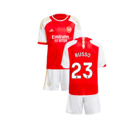 2023-2024 Arsenal Home Mini Kit (Russo 23) - 5-6 Years