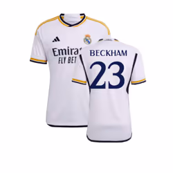 2023-2024 Real Madrid Home Shirt (Beckham 23) - 3XL