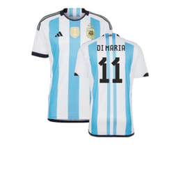 Argentina 2022 World Cup Winners Home Shirt (DI MARIA 11) - 3XL