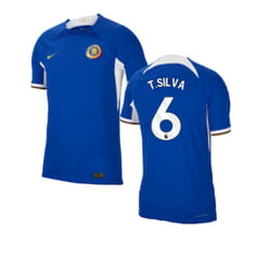 2023-2024 Chelsea Home Authentic Shirt (T.SILVA 6) - S