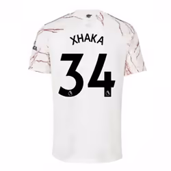 2020-2021 Arsenal Adidas Away Football Shirt (XHAKA 34) - S