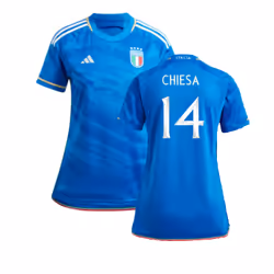 2023-2024 Italy Home Shirt (Ladies) (CHIESA 14) - XXL