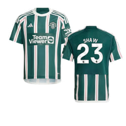 2023-2024 Man Utd Away Shirt (Kids) (Shaw 23) - SB