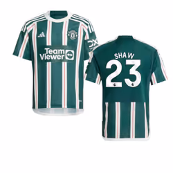 2023-2024 Man Utd Away Shirt (Kids) (Shaw 23) - MB