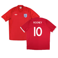 2010-2011 England Away Shirt (ROONEY 10) - XXXL