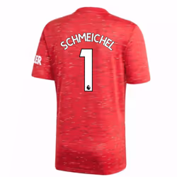 2020-2021 Man Utd Adidas Home Football Shirt (Kids) (SCHMEICHEL 1) - MB