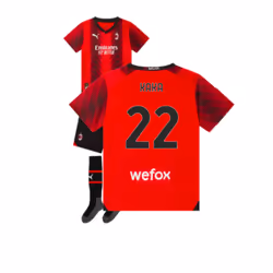 2023-2024 AC Milan Home Mini Kit (Kaka 22) - 3-4 Years