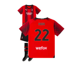 2023-2024 AC Milan Home Mini Kit (Kaka 22) - 3-4 Years
