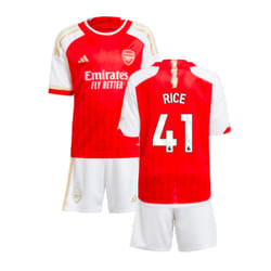 2023-2024 Arsenal Home Mini Kit (Rice 41) - 5-6 Years