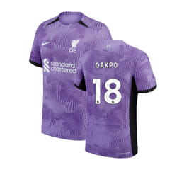 2023-2024 Liverpool Third Authentic Match Shirt (Gakpo 18) - S