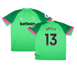 2023-2024 West Ham SS Home Goalkeeper Shirt (Green) (Areola 13) - L