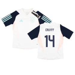 2023-2024 Ajax Training Jersey (White) - Kids (CRUYFF 14) - MB