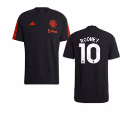 2023-2024 Man Utd Training Tee (Black) (Rooney 10) - XXL