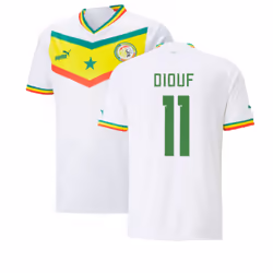 2022-2023 Senegal Home Shirt (DIOUF 11) - M