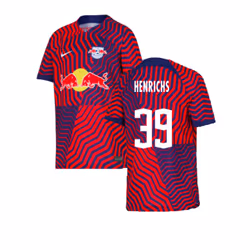 2023-2024 Red Bull Leipzig Away Shirt (Kids) (Henrichs 39) - MB