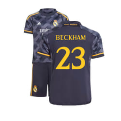 2023-2024 Real Madrid Away Mini Kit (Beckham 23) - 3-4 Years
