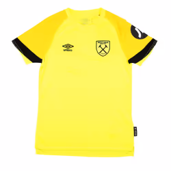 2023-2024 West Ham Change Goalkeeper Shirt (Yellow) - Kids (Fabianski 1) - MB