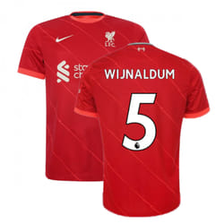 Liverpool 2021-2022 Home Shirt (WIJNALDUM 5) - S