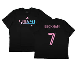 2023-2024 Inter Miami Messi Miami 10 T-Shirt (Beckham 7) - XL