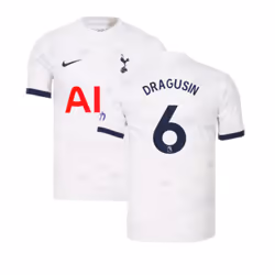 2023-2024 Tottenham Hotspur Home Shirt (Dragusin 6) - XS