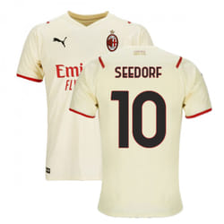 2021-2022 AC Milan Away Shirt (SEEDORF 10) - XXL