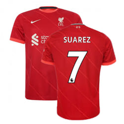 Liverpool 2021-2022 Home Shirt (SUAREZ 7) - S