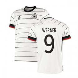 2020-2021 Germany Home Adidas Football Shirt (WERNER 9) - 3XL