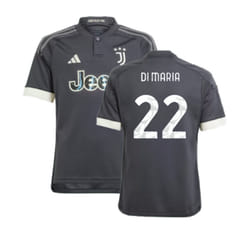 2023-2024 Juventus Third Shirt (Kids) (DI MARIA 22) - SB