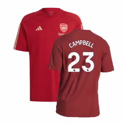 2023-2024 Arsenal Training Tee (Red) (Campbell 23) - XXL