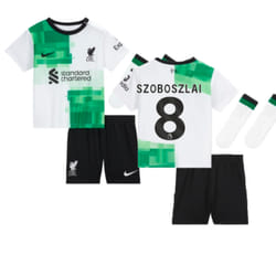 2023-2024 Liverpool Away Little Boys Mini Kit (Szoboszlai 8) - SB