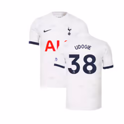 2023-2024 Tottenham Hotspur Home Shirt (Udogie 38) - XS