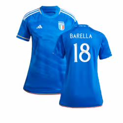 2023-2024 Italy Home Shirt (Ladies) (BARELLA 18) - L