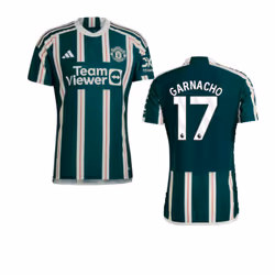 2023-2024 Man Utd Authentic Away Shirt (Garnacho 17) - S