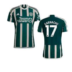2023-2024 Man Utd Authentic Away Shirt (Garnacho 17) - S