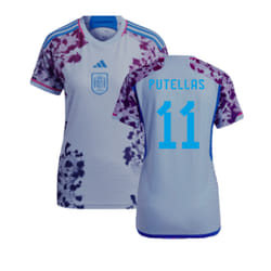 2023-2024 Spain Authentic Away Jersey - Ladies (Putellas 11) - XS