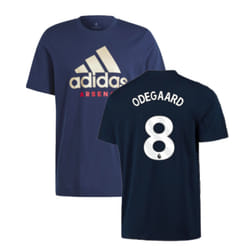 2023-2024 Arsenal DNA Graphic Tee (Navy) (Odegaard 8) - S