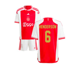 2023-2024 Ajax Home Mini Kit (Henderson 6) - 3-4 Years