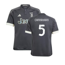 2023-2024 Juventus Third Shirt (Kids) (CANNAVARO 5) - SB