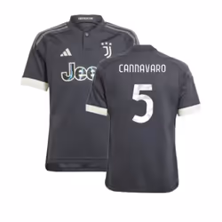 2023-2024 Juventus Third Shirt (Kids) (CANNAVARO 5) - XXL