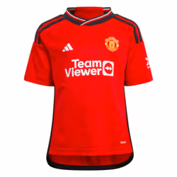 2023-2024 Man Utd Home Mini Kit (Casemiro 18) - 2-3 Years