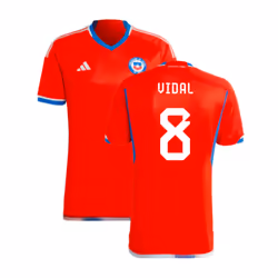 2022-2023 Chile Home Shirt (VIDAL 8) - M
