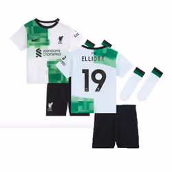 2023-2024 Liverpool Away Infant Baby Kit (Elliott 19) - 3-6 Months