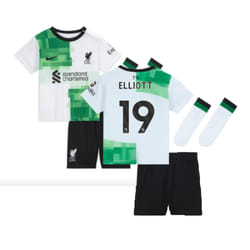 2023-2024 Liverpool Away Infant Baby Kit (Elliott 19) - 9-12 Months