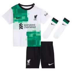 2023-2024 Liverpool Away Little Boys Mini Kit (Diogo J 20) - XSB