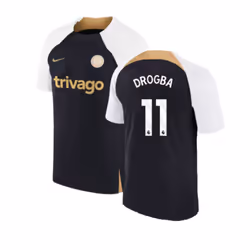 2023-2024 Chelsea Training Shirt (Pitch Blue) - Kids (DROGBA 11) - XLB