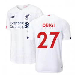 2019-2020 Liverpool Away Football Shirt (Origi 27) - XXL