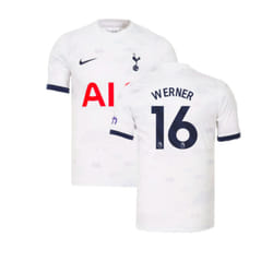 2023-2024 Tottenham Hotspur Home Shirt (Werner 16) - XS