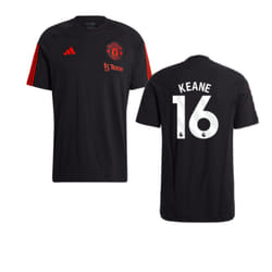2023-2024 Man Utd Training Tee (Black) (Keane 16) - S