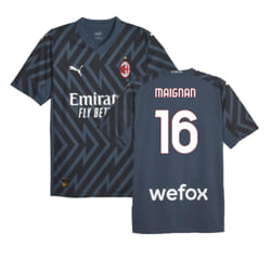2023-2024 AC Milan Goalkeeper Home Shirt (Dark Night) (M. MAIGNAN 16) - L