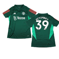 2023-2024 Man Utd Training Shirt (Green) - Ladies (McTominay 39) - XS